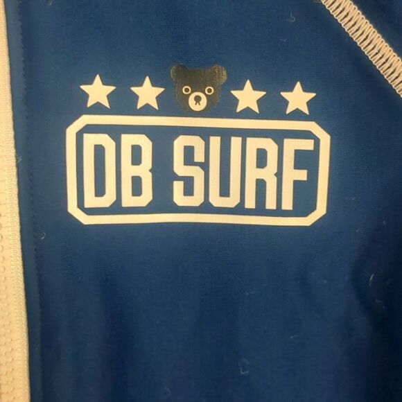 Miki House Navy Catch The Big Wave Unisex Rash Guard Size 13 22 Inch Chest - Picture 4 of 6